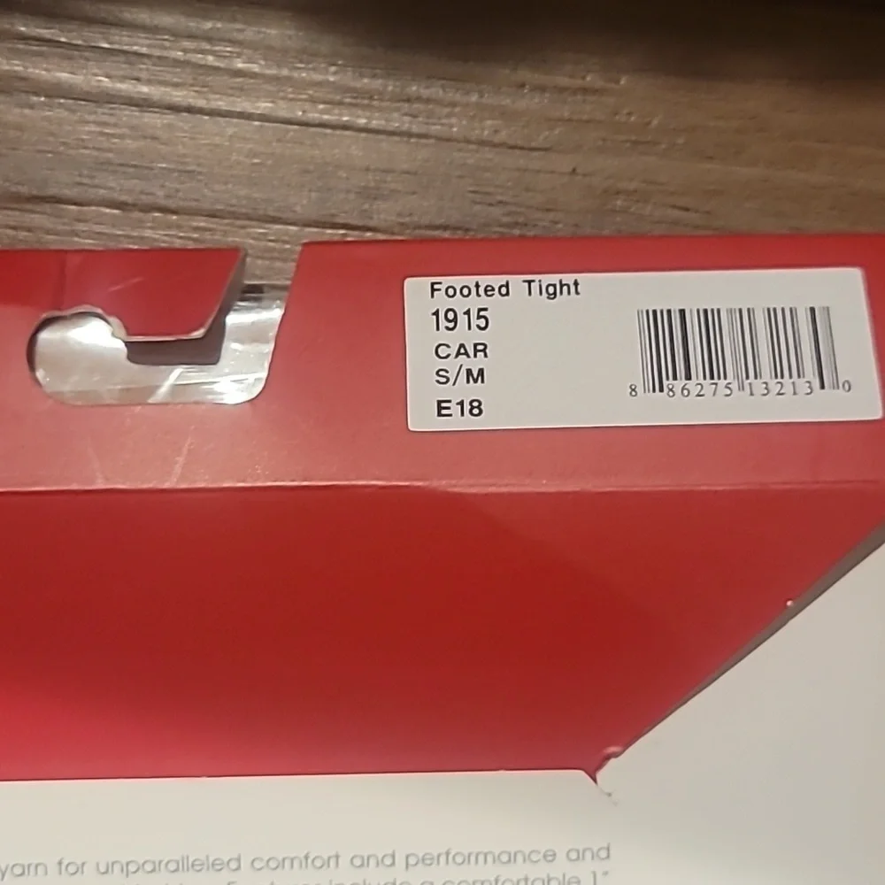 CAPEZIO Ultra Soft Footed Tight #1915 Caramel S/M New